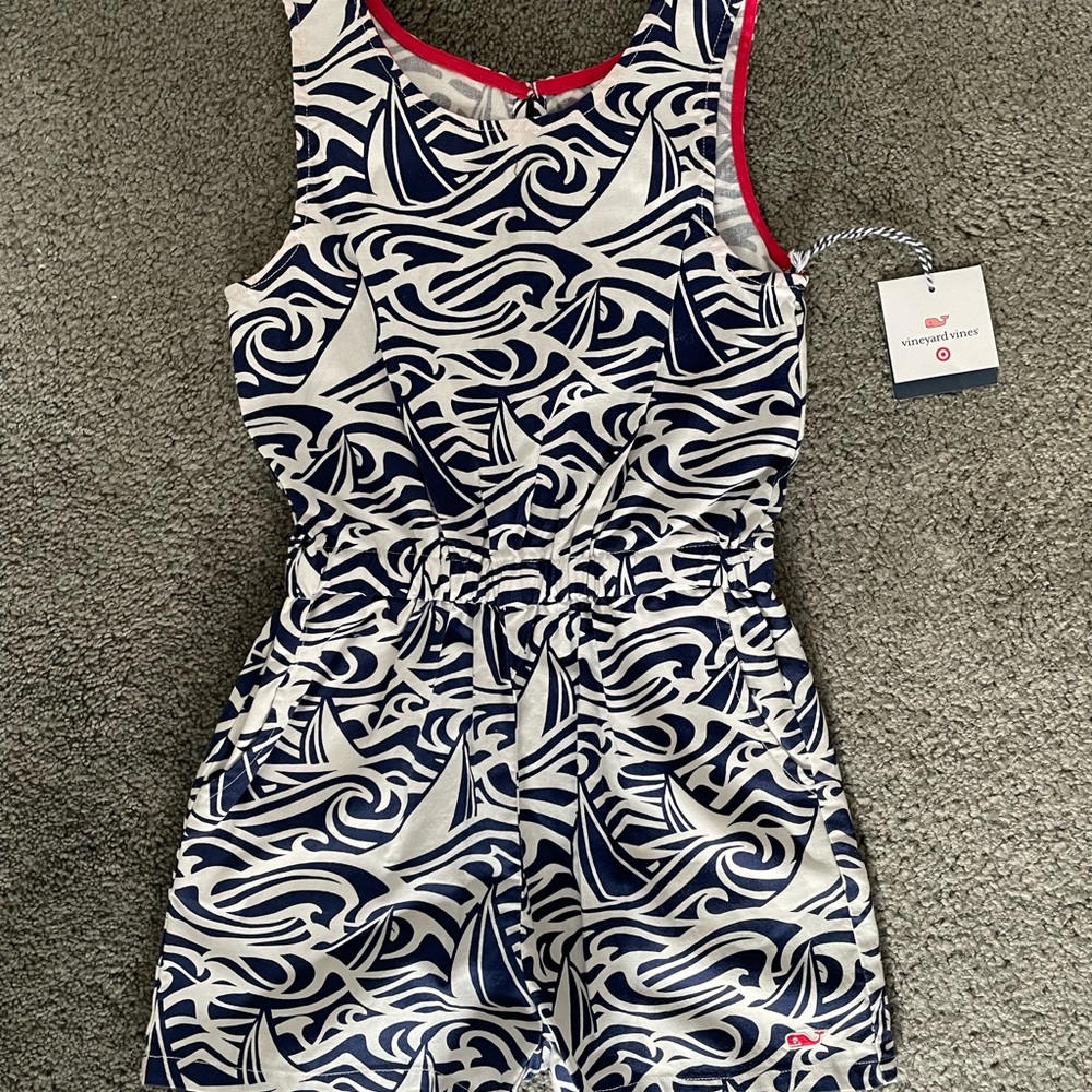 Vineyard Vines Target girls romper NWT 4t